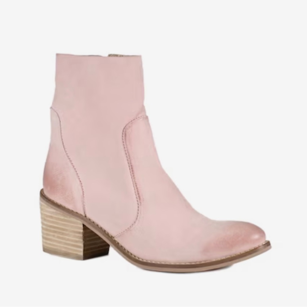 Diba Pink Ankle Boots